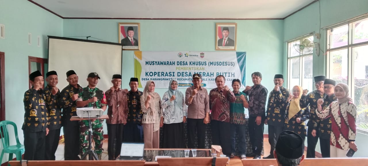 MUSDESUS PEMBENTUKAN KOPERASI...